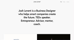 Desktop Screenshot of joshlevent.com